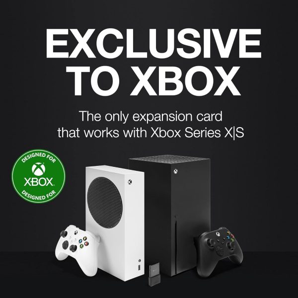 ⁦Seagate Storage Expansion Card for Xbox Series X|S, 1TB, SSD, Plug and Play NVMe Expansion SSD Xbox Series X|S, Officially Licensed, 2 yr Rescue Services(STJR1000400)⁩ - الصورة ⁦7⁩