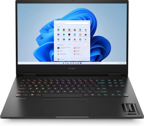 ⁦OMEN Gaming Laptop 16-wd0000nx, 16.1" FHD, Intel Core i7-13620H (13th Gen), NVIDIA GeForce RTX 4060, 32GB RAM, 1TB SSD, Windows 11 Home, Shadow black - 88H77EA⁩ - الصورة ⁦2⁩