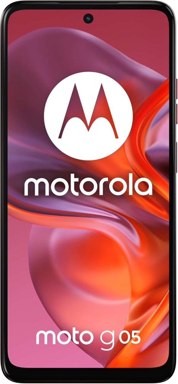⁦Motorola Moto G05 Dual-SIM 256GB ROM + 4GB RAM (GSM Only | No CDMA) Factory Unlocked 4G/LTE Smartphone (Plum Red) - International Version⁩ - الصورة ⁦2⁩