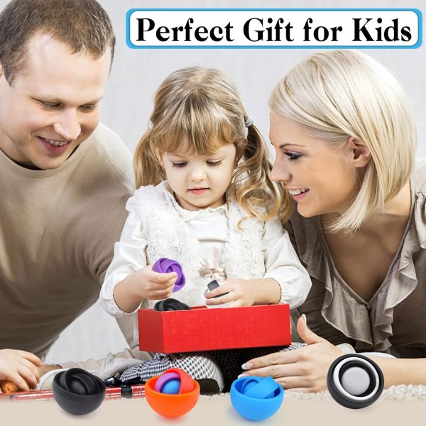 ⁦Fidget Toy for Adults,Sensory Toys for Kids, Gift Ideas for Boys Girls Teens Kids, ADHD Autism Stress Relief Quiet Finger Toy Hand Fidget Spinner for Man⁩ - الصورة ⁦6⁩