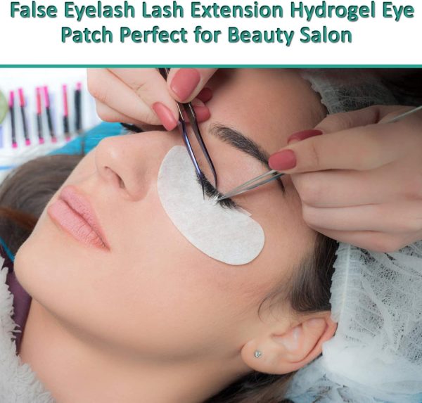 ⁦KASTWAVE Under Eye Pads, 50 Pair Eyelash Extension Lint Free Gel Patches for Beauty Salon False Eyelash Extensions Grafting (Purple)⁩ - الصورة ⁦7⁩