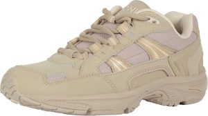 Vionic Women's Walker Classic Comfortable Leisure Shoes- Supportive Walking Sneakers That Include Three-Zone Comfort with Orthotic Insole Arch Support, Taupe, 9