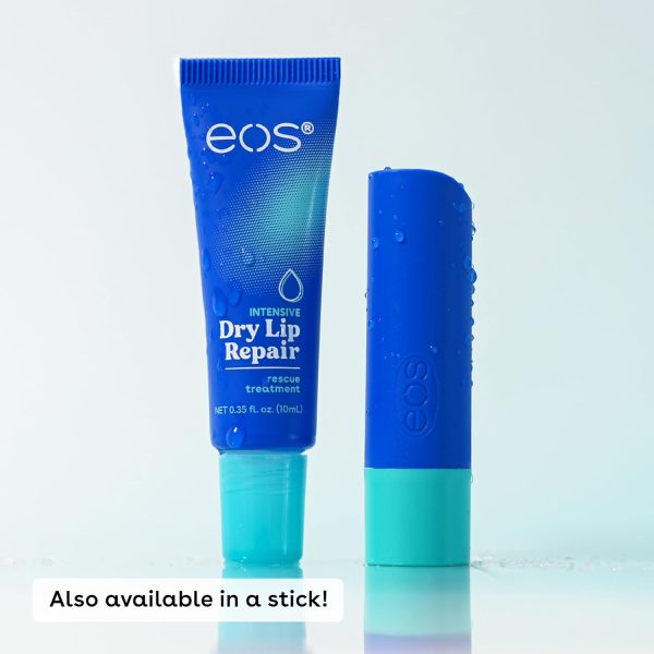 ⁦eos The Hero Lip Repair, Extra Dry Lip Treatment, 24HR Moisture, Natural Strawberry Extract, 0.35 fl oz, 2 Count (Pack of 1)⁩ - الصورة ⁦5⁩