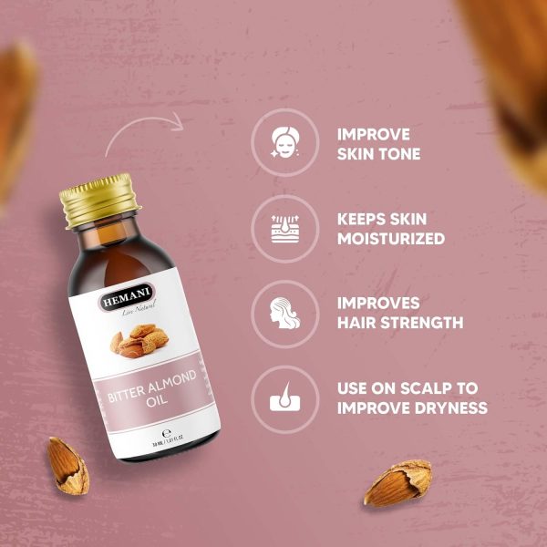 ⁦Natural Oil 30 ml (Bitter Almond)⁩ - الصورة ⁦7⁩