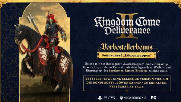 ⁦Kingdom Come Deliverance II Day One Edition (PlayStation 5)⁩ - الصورة ⁦2⁩