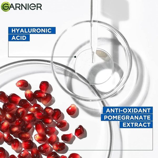 ⁦Garnier Skin Naturals Face Serum Sheet Mask (2 Each Of Light Complete, Charcoal, Sakura, Hydrabomb and Hydrabomb ) 421g (Pack of 10)⁩ - الصورة ⁦6⁩