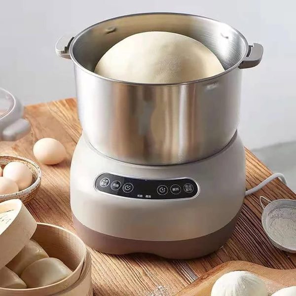 ⁦NAKEAH Dough Mixer, 7L Flour Mixing Kneading Dough Wake-up, 250W Machine Multi-functional Automatic Household Dough Mixer, Baking Dough Mixer, Stainless Steel, Dishwasher Safe⁩ - الصورة ⁦6⁩