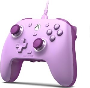 GameSir G7 SE Wired Controller for Xbox Series X|S, Xbox Controller with Hall Effect Detection Joystick, Works with Xbox One and Windows 10/11, Officially Licensed for Xbox (Purple)