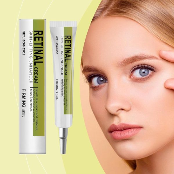 ⁦Retinal Shot Tightening Booster,Retinol Shot Tightening Serums,R/etinal Mild Facial Care Liquid,Face Skin Moisturizer,T/ightening Moisturiser,Re/tinol Face Cream,Firming Eye Cream,Eye Wrinkle C/ream⁩ - الصورة ⁦9⁩