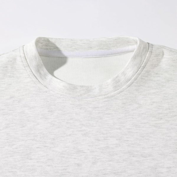 ⁦GMOYD Mens Embroidery T Shirt Crewneck Short Sleeve Shirts Patchwork Baggy Tees Tops⁩ - الصورة ⁦4⁩