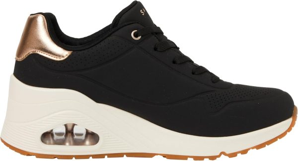 ⁦Skechers Women's Uno Wedge-Hi Steps Sneaker⁩ - الصورة ⁦4⁩