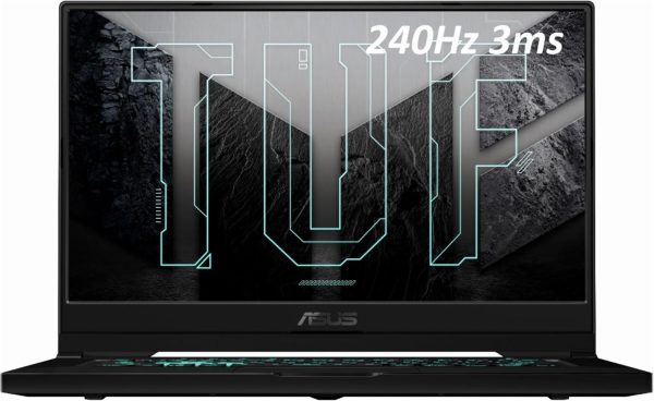 ASUS TUF Dash Gaming Laptop, 15.6" Full HD(1920x1080) IPS Display, Intel i7-11370H, 16GB, 1TB SSD, BK, GeForce RTX 3070, Black, Windows 10, TWE Mouse Pad