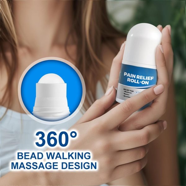 ⁦Joint Pain Relief Roll-On Cream - 30g Joint Care Roller for Shoulder, Neck, Lower Back, and Ankle Discomfort Relief, Soothing Massage Care Roll-On, Fast-Acting Relief, External Cream Moisturizing⁩ - الصورة ⁦5⁩