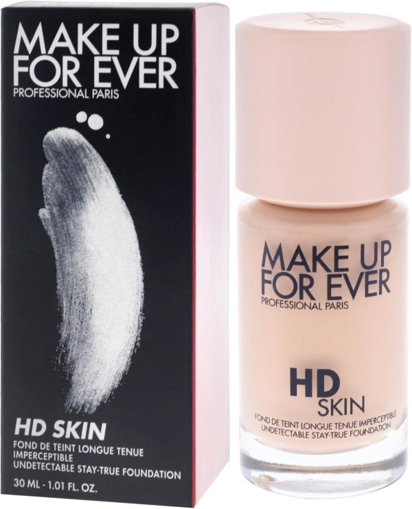 ⁦Make Up For Ever Hd Skin Foundation 1Y16 Warm Beige 30ml⁩ - الصورة ⁦5⁩