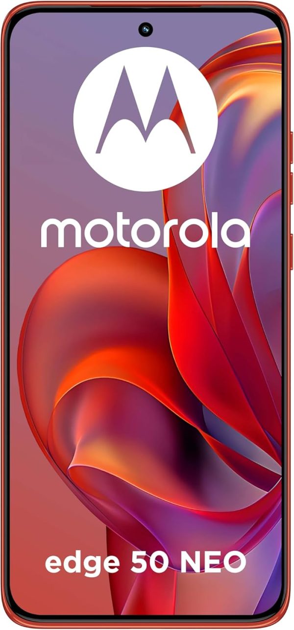 Motorola Edge 50 Neo Dual-SIM 512GB ROM + 12GB RAM (GSM Only | No CDMA) Factory Unlocked 5G Smartphone (Pantone Poinciana) - International Version