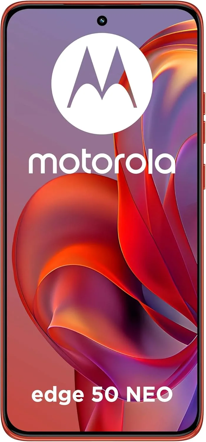 Motorola Edge 50 Neo Dual-SIM 512GB ROM + 12GB RAM (GSM Only | No CDMA) Factory Unlocked 5G Smartphone (Pantone Poinciana) - International Version