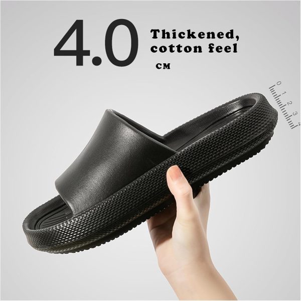⁦HAOLIHAO Women' Slippers Home Slippers Non-slip Slippers Bathroom Slippers for Women⁩ - الصورة ⁦5⁩
