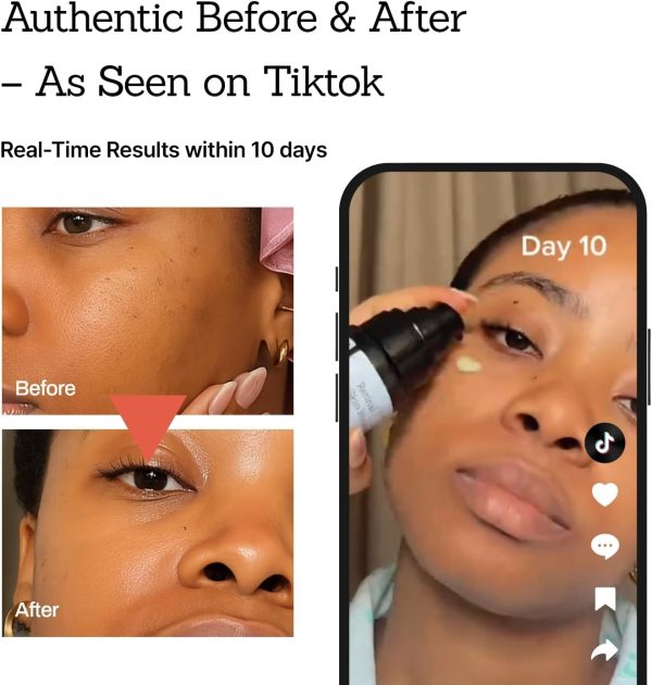 ⁦Retinal Skin Enhancer Serum Advanced Retinol Serum for Face Moisturizing & Firming Face Serum for Irregular Skin Tone & Fine Lines Radiant & Youthful Glow with⁩ - الصورة ⁦6⁩