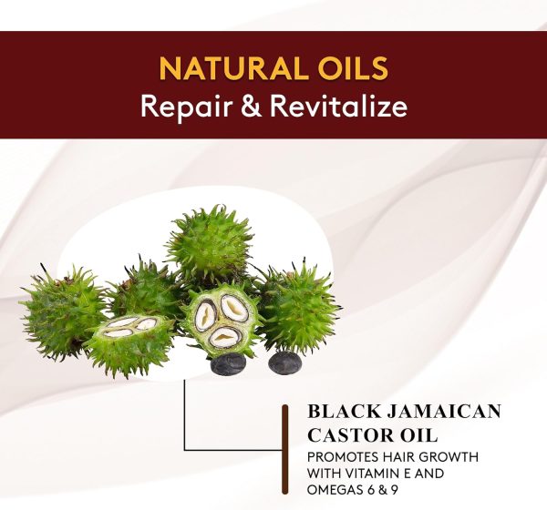 ⁦OKAY Pure Naturals XTRA DARK BLACK JAMAICAN CASTOR OIL 4oz / 118ml⁩ - الصورة ⁦4⁩