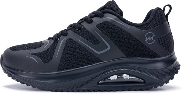PERSOUL Womens Walking Shoes with Arch Support Plantar Fasciitis Shoes Air Tennis Sneakers Orthotic Shoes for Foot Pain Relief Size 6-11
