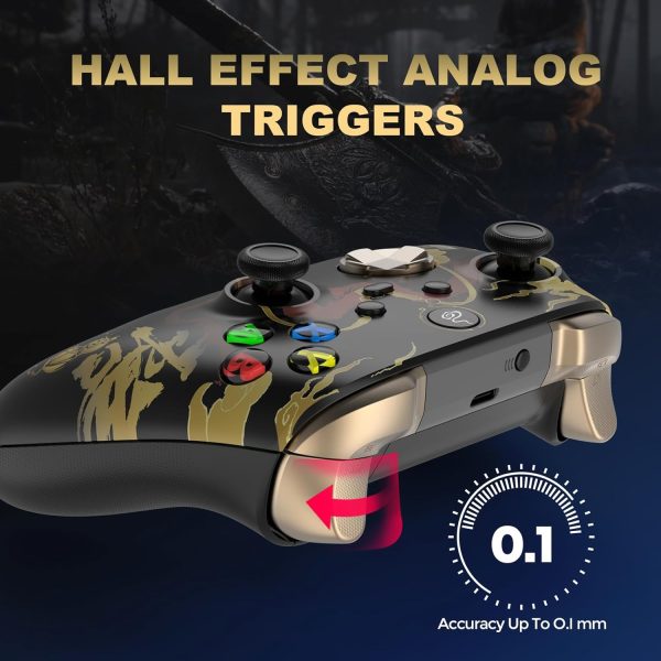 ⁦(Required Upgrade) DYONDER Wireless Controller 2.4GHZ Compatible with Xbox One X/S,Xbox Series X/S,PC Windows 7/8/10 Controller,Wireless Gamepad with Share Button/3.5mm Headphone Jack NO Battery⁩ - الصورة ⁦4⁩