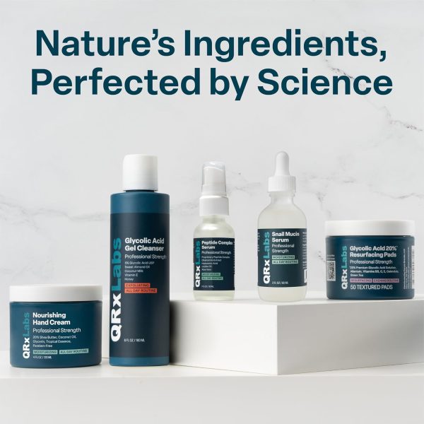 ⁦QRxLabs Plant-Based Squalane HA+ Moisturizing Cream with Hyaluronic Acid - Organic ECOCERT Approved USDA Certified Squalane Derived from Sugarcane - Moisturizer for Face, Body & Skin - 2 Fl Oz / 60 ml⁩ - الصورة ⁦9⁩