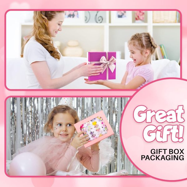⁦Little Girl Jewel Rings in Box, 24Pcs Kids Play Ring, Pretend Play and Dress Up Ring for 4-12 Year Old Girl Birthday Gifts, No Duplication Diamond Ring for Children, Party Favors for Kids⁩ - الصورة ⁦6⁩