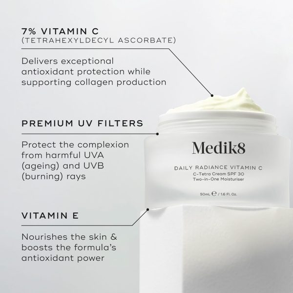 ⁦Medik8 Daily Radiance VitamÃƒ­n C 50ml⁩ - الصورة ⁦3⁩