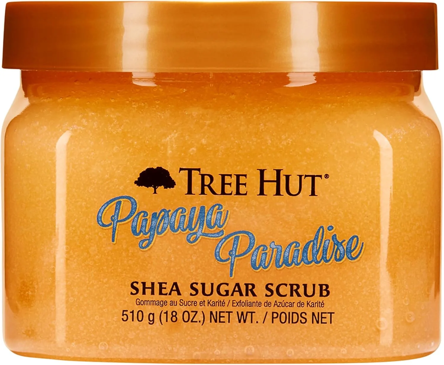 TREE HUT PAPAYA PARADISE SHEA SUGAR SCRUB-51 G :00281