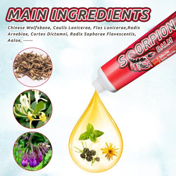 ⁦JDLYEVER Joint Balm 20g - Effective Relief for Knee, Lower Back, Shoulder, Neck, and Muscle Pain - Soothing Massage Cream for Joint Care - Natural Ingredients for Rapid Pain Relief - Reduces Stiffness⁩ - الصورة ⁦3⁩