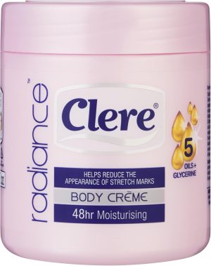 Clere Body Cream with 5 Oils 400ml C422 - Deeply Nourishing and Hydrating Lotion for Radiant Skin