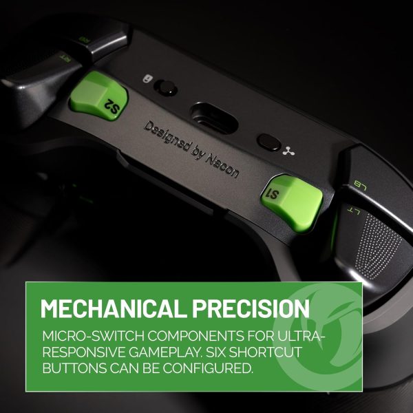 ⁦NACON Revolution X Unlimited Advanced Precision Controller Officially Licensed for Xbox Series X | S, Xbox One, Windows 10/11 PC & Android - Wired and Wireless - Charging Station⁩ - الصورة ⁦8⁩