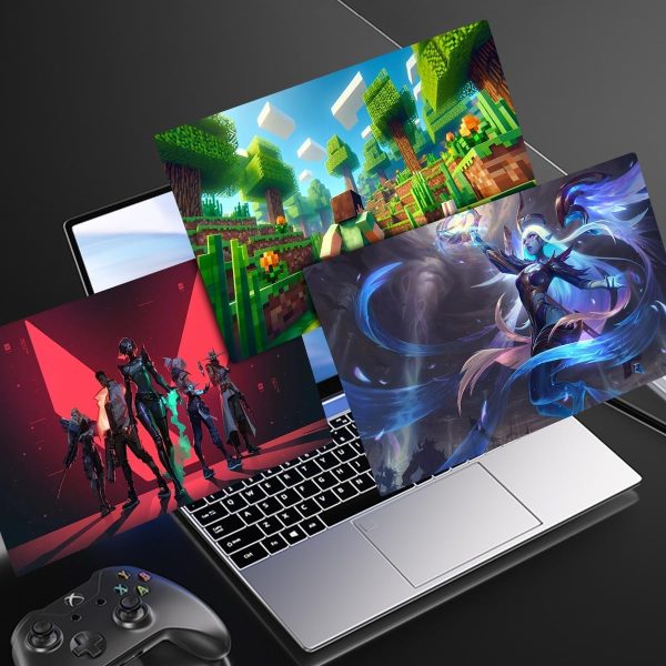 ⁦NEOBIHIER Gaming Laptop 15.6" FHD, Intel N95, 512GB SSD, 16GB DDR4 RAM, 6000mAh Battery,Backlit Keyboard, Fingerprint Unlock, Windows 11 Laptop Computer for Work & Entertainment⁩ - الصورة ⁦6⁩