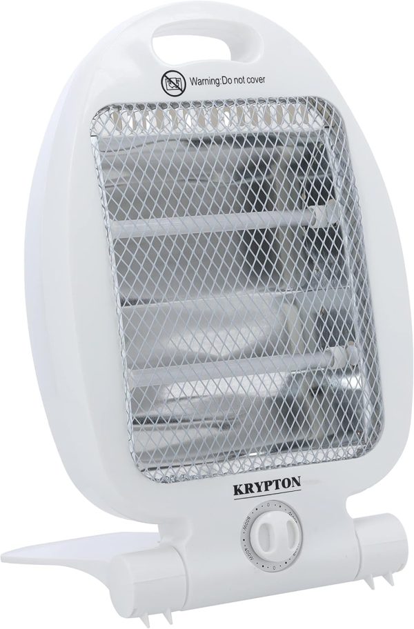 Krypton Quartz Heater, Long And Equably Heating, KNQH6364 | Safety Tip-Over Protect | Quartz Tubes | 2 Heat Settings | Carry Handle | 2 Years Warranty