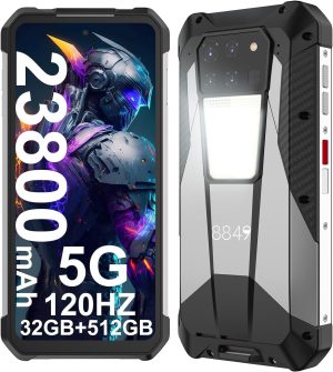 8849 Tank 3 RuggedPhone 16GB+512GB Laser Rangefinder 200MP 23800mAh 120W Android 13 5G