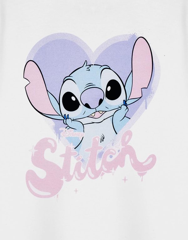 ⁦Disney Lilo & Stitch Girls T-Shirt | Kids Short Sleeve Graphic Tee OPTIONS | Cute Cartoon Character Apparel | Comfortable Cotton Top for Kids & Teens | Movie Merchandise Gift⁩ - الصورة ⁦7⁩