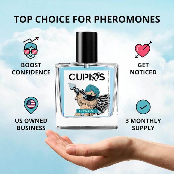 ⁦Cupids Original Edp Hypnosis 2.0 Cologne With Pheromone Infusion For - Pheromone Perfume For Fragrance - Real Pheromone Perfume 50Ml)⁩ - الصورة ⁦3⁩