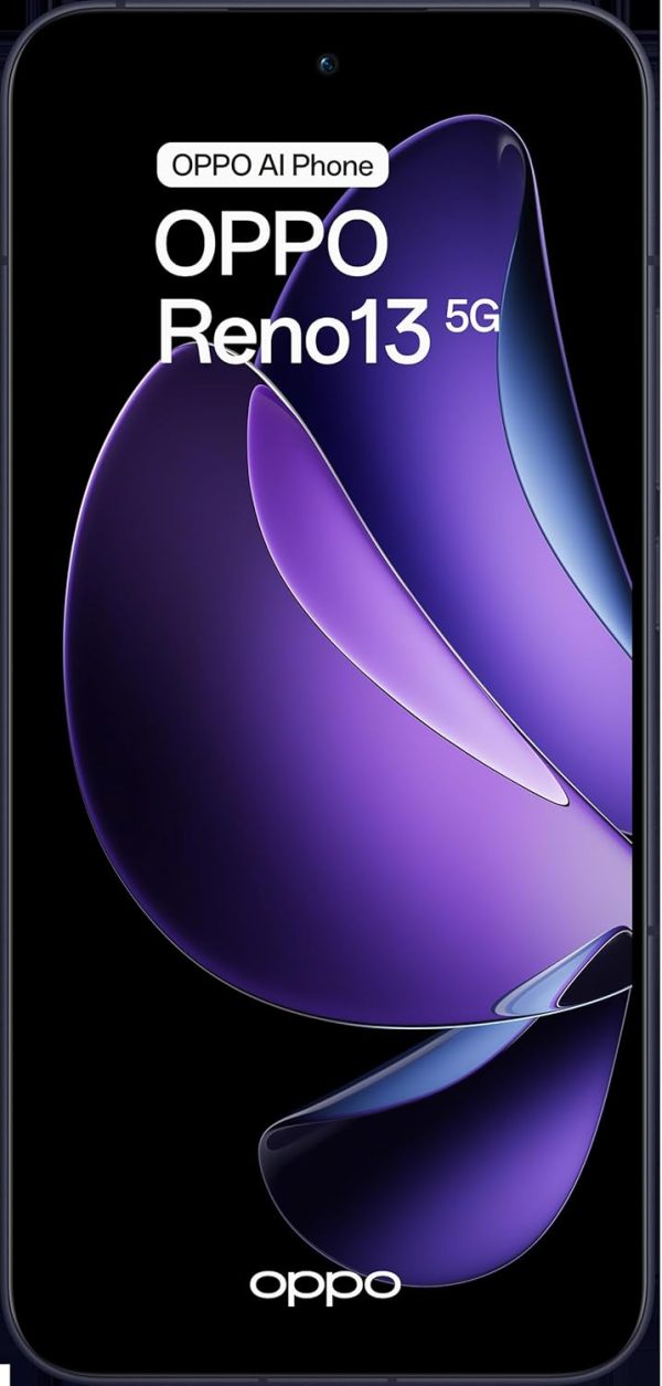 ⁦Oppo Reno13 Dual-SIM 256GB ROM + 12GB RAM (GSM Only | No CDMA) Factory Unlocked 5G Smartphone (Blue) - International Version⁩ - الصورة ⁦2⁩