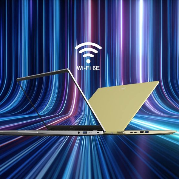 ⁦Acer Swift 3 Intel Evo Thin & Light Laptop | 14" QHD 100% sRGB | Intel Core i7-1260P | Intel Iris Xe Graphics | 16GB LPDDR4X | 512GB SSD | Killer Wi-Fi 6E AX1675 | Windows 11 Home | SF314-512-78JG⁩ - الصورة ⁦5⁩