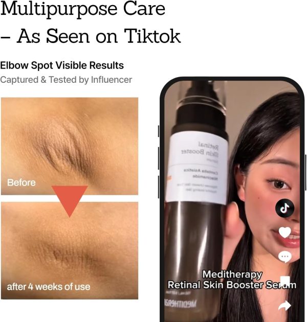⁦Retinal Skin Enhancer Serum Advanced Retinol Serum for Face Moisturizing & Firming Face Serum for Irregular Skin Tone & Fine Lines Radiant & Youthful Glow with⁩ - الصورة ⁦5⁩