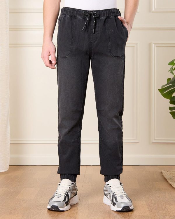 ⁦REDTAG Senior Boys Solid Jeans⁩ - الصورة ⁦2⁩