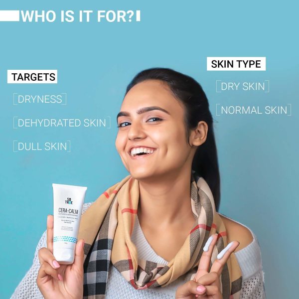 ⁦Sotrue Ceramide Face Moisturizer for Dry to Normal Skin with Hyaluronic Acid For Deep Hydration & Barrier Repair | for Women & Men, 100g⁩ - الصورة ⁦2⁩