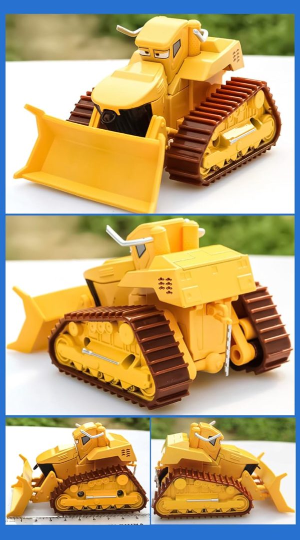 ⁦wltk Movie Cars 2 3 Lightning McQueen Curz Mater Black Storm Jackson Danny Swervez Giant Wheels Cars Diecast Vehicles Toys Set Children Car Toy Friction Powered Truck Toy⁩ - الصورة ⁦6⁩