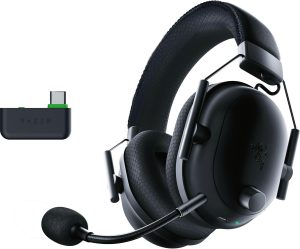 Razer BlackShark V2 Pro Wireless Xbox Gaming Headphones: 50mm Drives - Broadband Microphone - Comfortable Noise Isolation Headphones - for Xbox, PS5, Console, PC, Mac - Bluetooth, USB-C - 70 Hour