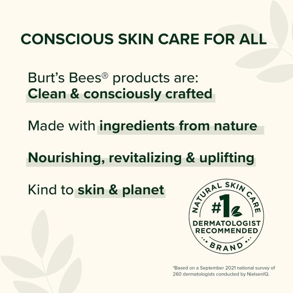 ⁦Burt's Bees Peach and Willow Bark Deep Pore Exfoliating Facial Scrub, 4 Oz (Package May Vary)⁩ - الصورة ⁦7⁩