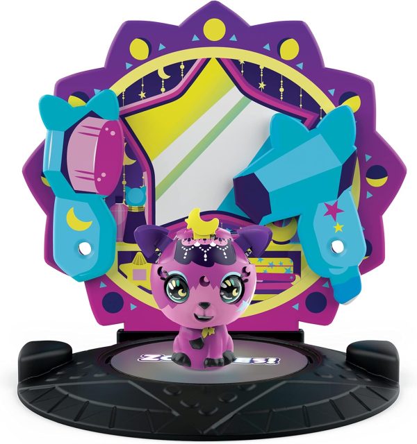 ⁦Zoobles, Kosmic Kitty Transforming Collectible Figure and Happitat Accessory, Kids Toys for Girls Aged 5 and above⁩ - الصورة ⁦4⁩