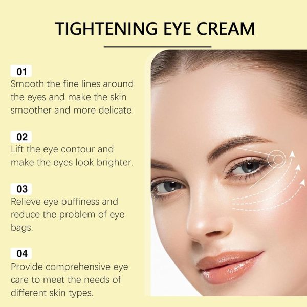 ⁦Retinal Shot Tightening Booster,Retinol Shot Tightening Serums,R/etinal Mild Facial Care Liquid,Face Skin Moisturizer,T/ightening Moisturiser,Re/tinol Face Cream,Firming Eye Cream,Eye Wrinkle C/ream⁩ - الصورة ⁦7⁩