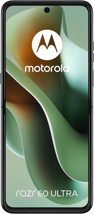 Motorola Razr 60 Ultra DUAL-SIM 512GB ROM + 16GB RAM (GSM only | No CDMA) Factory Unlocked 5G SmartPhone (Pantone Scarab) - International Version