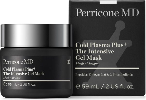 ⁦Perricone MD Cold Plasma Plus+ The Intensive Gel Mask | Ultra-Hydrating & Cooling | Improves uneven texture, wrinkles, loss of radiance & firmness. Leaves skin instantly hydrated, soft & supple⁩ - الصورة ⁦2⁩