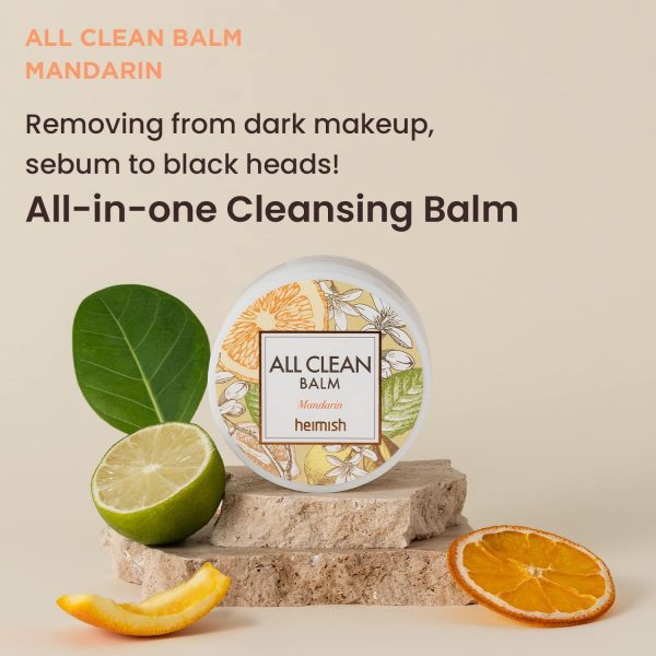 ⁦HEIMISH All Clean Balm Mandarin⁩ - الصورة ⁦2⁩